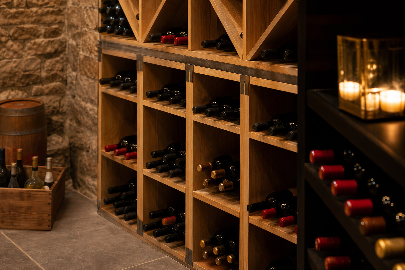 Einen Weinschrank oder -keller aufbauen für Anfänger